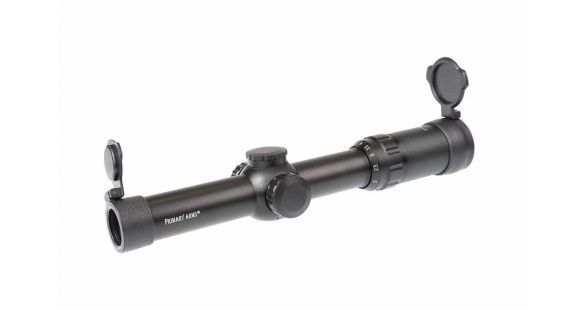 Image of USED Primary Arms Classic Series Rifle Scope, 1-4x24mm, Second Focal Plane, Duplex Dot Illuminated Reticle, Black, 610001, EDEMO1, Used, Condition Fair