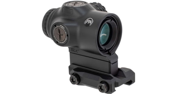 Image of Primary Arms SLx Series MicroPrism Red Dot Sigh, 1x, ACSS Gemini Illuminated Reticle, Black, 710051