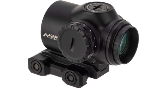 Image of DEMO, Primary Arms The SLx 1x MicroPrism Red Dot Sight, 1 MOA, Prism Scope, Red Illuminated ACSS Cyclops, Black, 710034