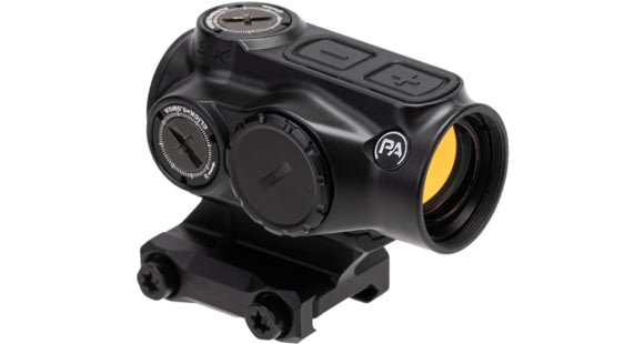 Image of Primary Arms SLx MD-21 Push Button 1x21mm Micro Reflex Red Dot Sight w/AutoLive &amp; ACSS-CQB Red Dot Reticle, Black, 810028