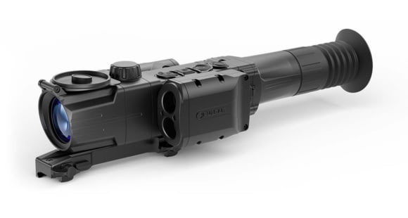 Image of Pulsar Digisight Ultra LRF N450 Digital Night Vision Rifle Scope, 4.5-18x40mm, 50 mm Tube, SFP, Multiple Reticles, Black, PL76627