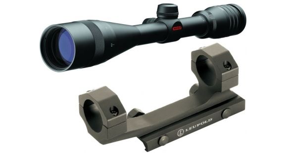 Image of Redfield Revenge 6-18x44mm AO Rifle Scope, Matte w/ Accu-Ranger Varmint 115219 w/ Leupold Mark 2 IMS Integral Mounting System Matte, 1 inch Ring 110290