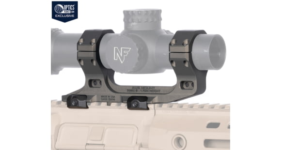 Image of Reptilia OPMOD AUS Riflescope Mount, 30mm, 1.7in, Wolf Grey, 100-395-OPMOD-WF