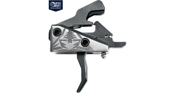 Image of Rise Armament OPMOD Hex-C RA-240 AR-15/AR-10 Enhanced Rifle Trigger, Graphite/Black, RA-240-HEXC-BLK