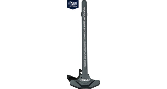 Image of RISE Armament OPMOD RA-212 Extended Latch Charging Handle, Grey, RA-212-OP-GRY