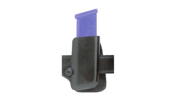Image of Safariland 074 Concealment Magazine Holder, Paddle - STX Plain Black, Left Hand 074-383-412