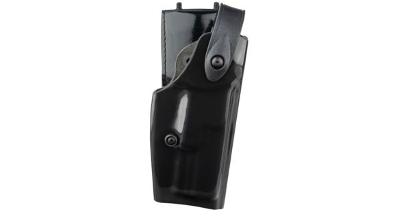 Image of Safariland 6286 SLS Low Ride Level II Retention Duty Holster w/ Basketweave &amp; Hi Gloss Finish, Smith &amp; Wesson M&amp;P 9/Smith &amp; Wesson M&amp;P 40, Right Hand, STX Hi Gloss, Black, 6285-219-491OBL