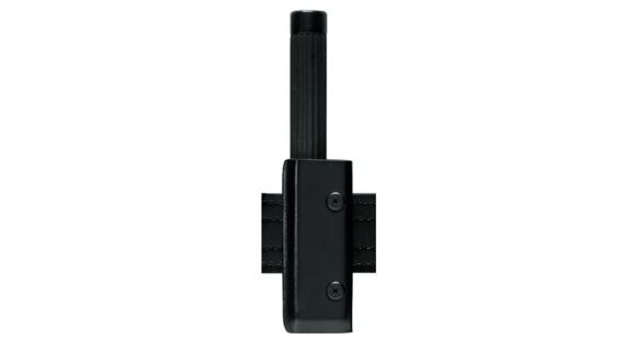 Image of Safariland 135 Baton Holder, F44, Basket Weave Black, Rh, 2.25in. Belt 135-F26-41-2