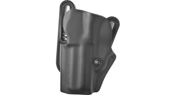 Image of Safariland 5187 Belt Holster, Heckler &amp; Koch USP 9mm/Heckler &amp; Koch USP .40 S&amp;W, Left Hand, Plain, Black, 5187-91-412