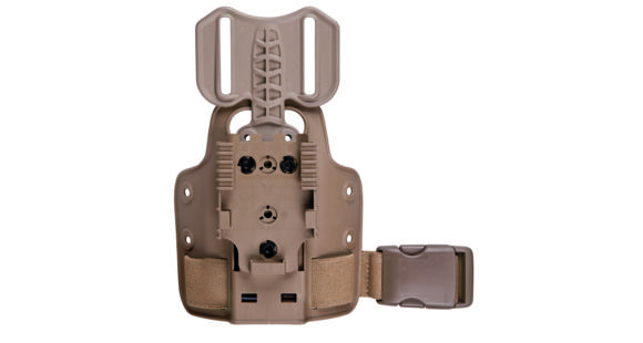 Image of Safariland 6004 27 Small Tactical Plate w/DFA, QLS Receiver Plate, FDE Brown