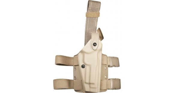 Image of Safariland 6004 SLS Tactical Holster, Beretta 92, Right Hand, STX Tactical, Flat Dark Earth, 6004-73-551