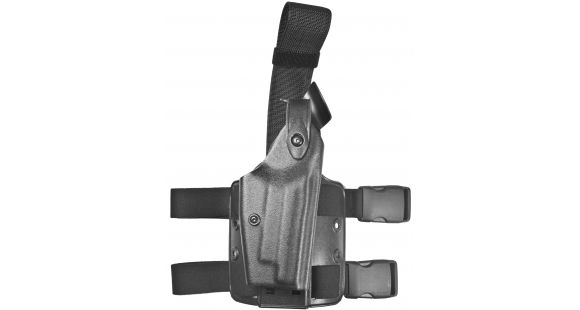 Image of Safariland 6004 SLS Tactical Holster, SIG Sauer P226/SIG Sauer P220, Right Hand, STX Tactical, Black, 6004-77-121