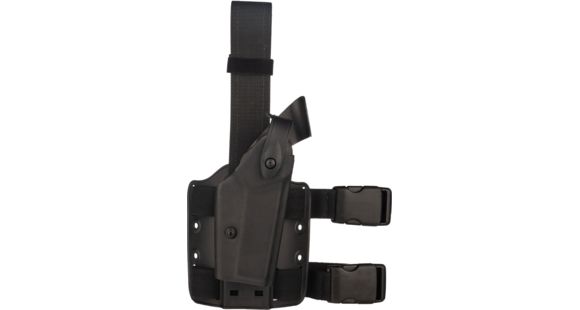 Image of Safariland 6004 SLS Tactical Holster, Smith &amp; Wesson Sigma SW40F 4.5in, Right Hand, STX Tactical, Black, 6004-40-121