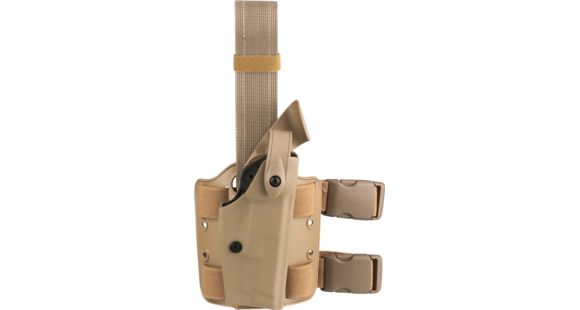 Image of Safariland 6004 SLS Tactical Holster, Smith &amp; Wesson M&amp;P 45, Right Hand, STX Tactical, Flat Dark Earth, 6004-519-551