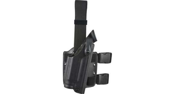 Image of Open Box, Dealer Demo, Safariland 6004 SLS Tactical Holster, Right Hand, Black, 6004-14921-121
