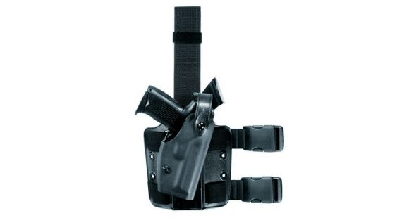 Image of Safariland 6004 SLS Tactical Holster, Colt 1911 Government, Right Hand, STX Tactical, Black, 6004-53-121