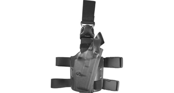 Image of Safariland 6005 SLS SIG Sauer Tactical Holster w/Quick Release, SIG Sauer P226, Right Hand, STX Tactical, Black, 6005-7700-121