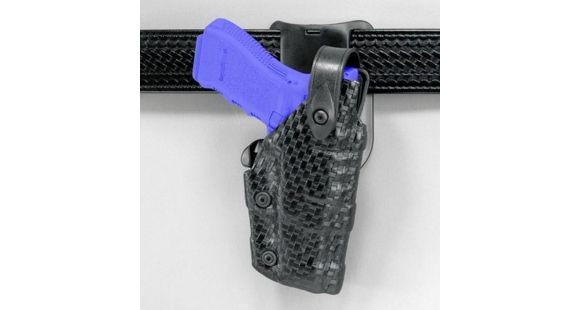 Image of Safariland 6075 Raptor Level III UBL Holster, Right Hand, Basketweave, Black, 6075-83-81