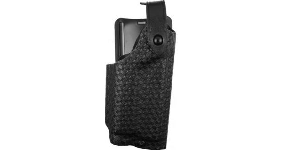 Image of Safariland 6280 Level II Retention Mid-Ride Holster, SIG Sauer P226R/SIG Sauer P220R, Right Hand, Basketweave, Black, 6280-77421-481-S