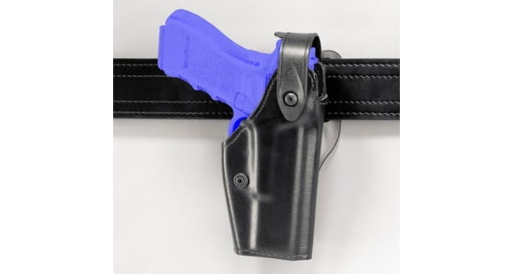 Image of Safariland 6280 Level II Retention Mid-Ride Holster, Right Hand, Black, 6280-74-131-SH