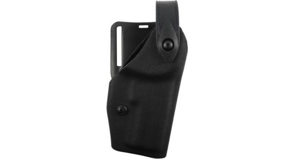 Image of Safariland 6280 Level II Retention Mid-Ride Holster, Heckler &amp; Koch USP Compact/Heckler &amp; Koch USP Compact DAO/Heckler &amp; Koch USP Compact .40 S&amp;W, Right Hand, Tactical, Black, 6280-291-131OBL