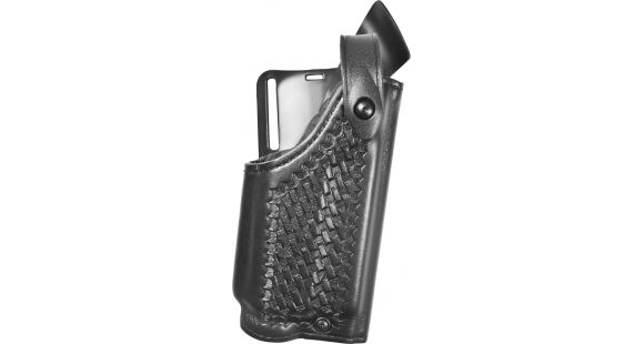 Image of Safariland 6280 SLS Level II Retention Mid-Ride Duty Holster, Right Hand, Black, 6280-14821-81-H