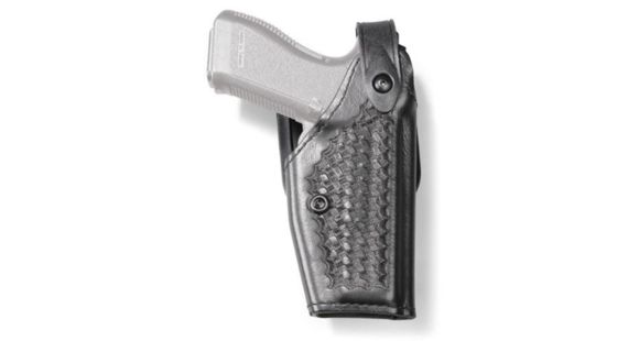 Image of Safariland 6282 SLS Hi-Ride Level II Retention Duty Holster, Glock 17/22, Left, STX Basket Weave, 6282-832-482