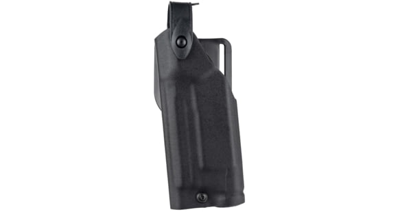Image of Safariland 6280 SLS Level II Retention Mid-Ride Duty Holster, Heckler &amp; Koch HK45, SureFire X300, Left, Tactical, Black, 6280-3930-132