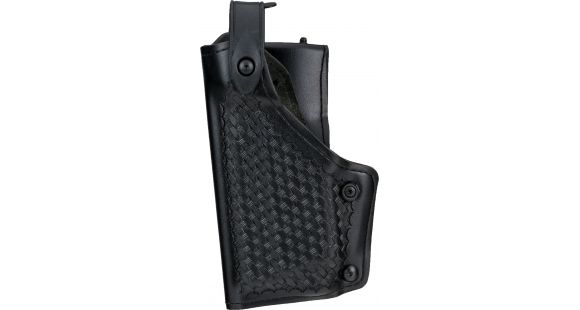 Image of Safariland 6280 SLS Level II Retention Mid-Ride Duty Holster, Heckler &amp; Koch USP .45 ACP, Left Hand, STX Basket Weave, Black, 6280-932-82