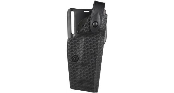Image of Safariland 6280 Level II Retention Mid-Ride Holster, Smith &amp; Wesson M&amp;P 45, Right Hand, STX Basketweave, Black, 6280-519-481