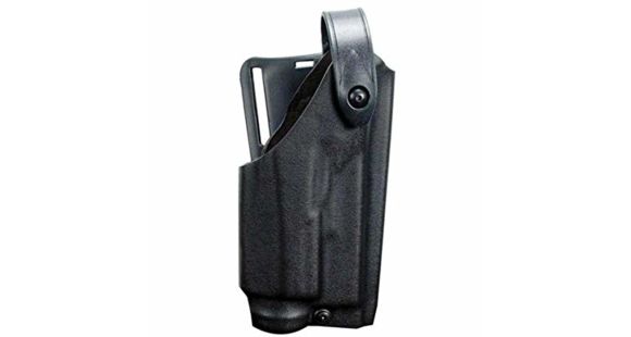 Image of Safariland 6280 SLS Level II Retention Mid-Ride Duty Holster, AMT Hardballer, Right Hand, STX Hi-Gloss, Black, 6280-53-492