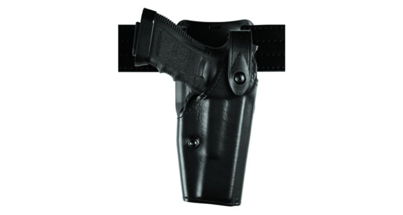 Image of Safariland 6285 Level II Retention Belt Drop Holster, SIG Sauer P226R/SIG Sauer P220R, Right Hand, Plain, Black, 6285-77421-61-H