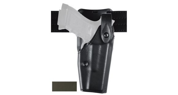 Image of Safariland Model 6285 SLS Low-Ride Level-II Duty Glock Holster, Right Hand, OD Green, 6285-836-561
