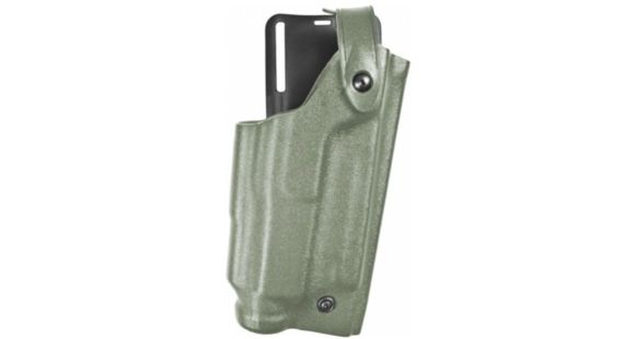 Image of Safariland Model 6285 SLS Low-Ride Level-II Duty Glock Holster, Right Hand, Foliage Green, 6285-683-541