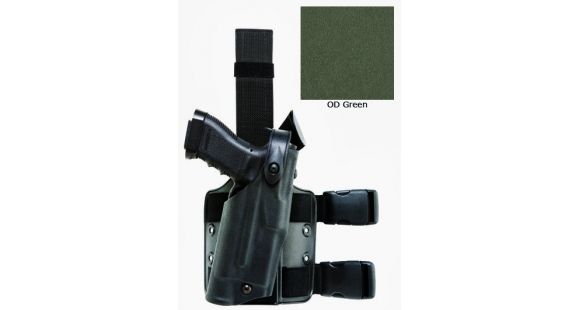 Image of Safariland 6304 ALS/SLS Tactical Holster, H&amp;K USP 9mm, .40 Compact 3.58in., OD Green, Right Hand, 6304-291-561