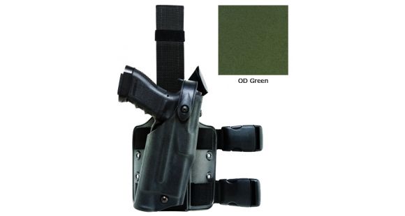 Image of Safariland 6304 ALS/SLS Tactical Holster, Springfield Armory 4in.Bbl., XD 9mm w/TLR-1, M3 Surefire X200 / X300, STX Tactical, Black, Right Hand, 6304-462-131