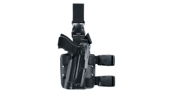 Image of Safariland 6305 ALS/SLS w/Quick Release, Sig Sauer P320 9/40, STX Tactical, Black, Right Hand, 6305-450-131