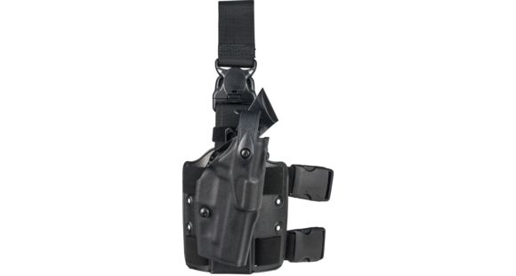 Image of Safariland 6305 ALS Tactical w/ Quick Release Leg Harness Holster, Right Hand, Black, 6305-77-131-SH