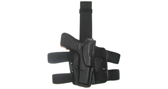 Image of Safariland 6354 ALS Tactical Thigh Holster, Springfield Armory XD 4in .45 ACP, Right Hand, STX Tactical, Black, 6354-148-131