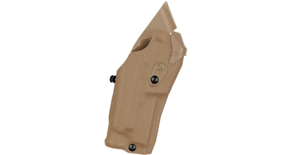 Image of Safariland 6354RDS ALS w/ QLS-19 Fork Glock Holsters, STX Plain, Right, FDE Brown, 6354RDS-832-551-MS19