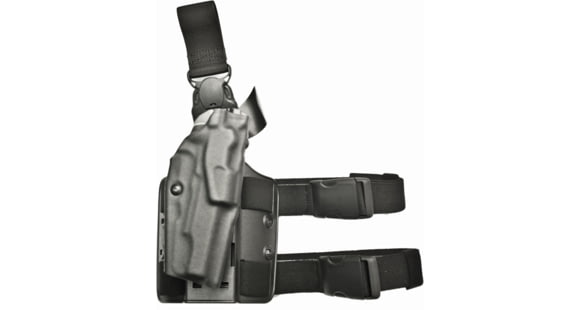 Image of Safariland 6355 ALS Tactical Thigh Holster, Colt 1911 Government, Right Hand, STX Tactical, Black, 6355-53-131
