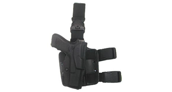 Image of Safariland Open Top ALS Level I Holster, Springfield Armory XD-M 9mm, Right Hand, STX Tactical, Black, 6355-145-131