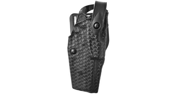 Image of Safariland 6360 Level III Retention ALS/SLS Duty Mid-Ride Holster, Colt 1911 Government, Right Hand, STX Basket Weave, Basket, 6360-53-481-NH