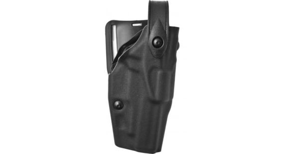 Image of Safariland 6360 ALS/SLS Mid-Ride Level III Retention Duty Holster w/ Plain &amp; Tactical Finish, SIG Sauer P226/SIG Sauer P220, Right Hand, STX Tactical, Black, 6360-77-131OBL