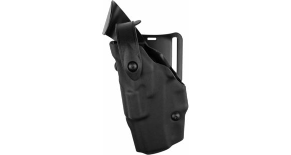 Image of Safariland 6360 ALS/SLS Mid-Ride Level III Retention Duty Holster w/ Plain &amp; Tactical Finish, Smith &amp; Wesson M&amp;P 9/Smith &amp; Wesson M&amp;P 40, Right Hand, STX Plain, Black, 6360-2192-411-S