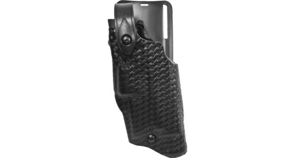Image of Safariland 6365 ALS SLS Level III Low Ride Duty Holster, Smith &amp; Wesson M&amp;P 9/Smith &amp; Wesson M&amp;P 40, Left Hand, STX Basket Weave, Black, 6365-2192-82-S