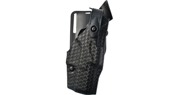 Image of Safariland 6365 ALS SLS Low Ride LVL III Holster, S&amp;W SW99/Walther P99, Right, Basketweave, Black, 6365-84-481