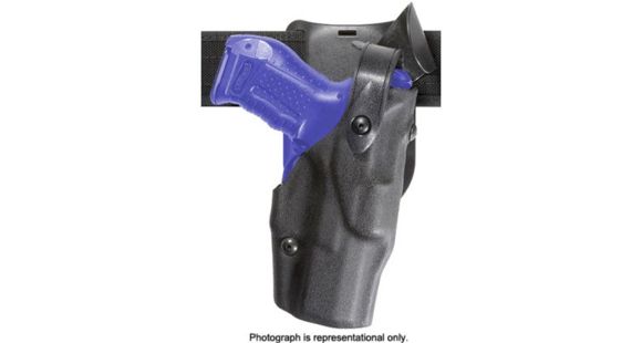 Image of Safariland 6365 ALS Level II Plus w/ Drop UBL Holster, Right Hand, Black, 6365-77-61-SH