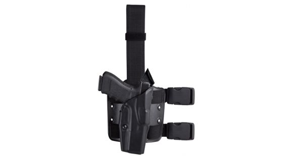 Image of Safariland 6384 ALS OMV Tactical Holster, Springfield XDM 40, STX Tactical, Black, Right Hand, 6384-146-131