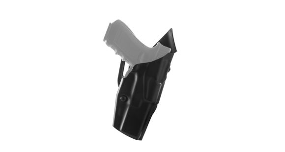 Image of Safariland 6390 ALS Duty Holster, Black, Left Hand, STX Tactical Finish, Black, Left Hand, 6390-750-132